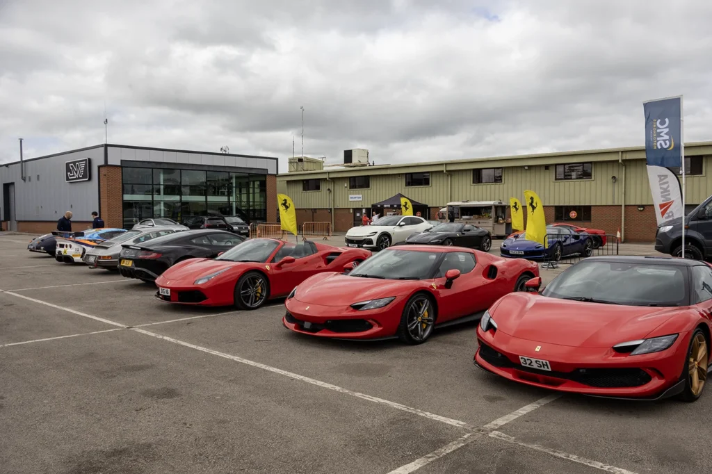 Star Trust Motoring Day 2024 - Row of Ferrari